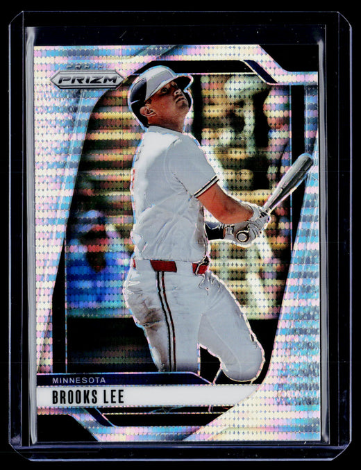 2025 Panini Prizm Baseball Brooks Lee Base Prizms Pulsar #253 /499 - front
