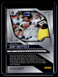 2025 Panini Prizm Baseball Gary Sheffield Pulsar Prizms #128 /499 - back