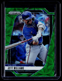 2025 PANINI PRIZM GREEN SCOPE #85 JETT WILLIAMS 5/75 - front