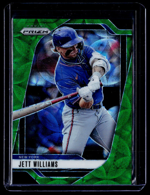 2025 PANINI PRIZM GREEN SCOPE #85 JETT WILLIAMS 5/75 - front