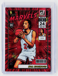 2025-26 Panini Donruss Net Marvels No. 7 Noa Essengue Rookie Card - front
