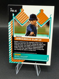 2025 Panini Donruss Prospect Jersey Kings Blue Jurrangelo Cijntje #PJK-JC 11/25 - back