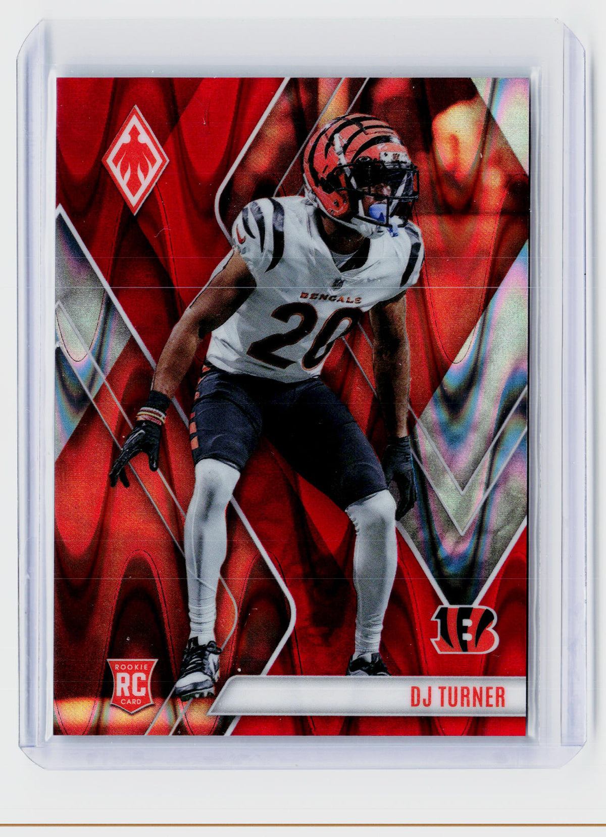 2023 Panini Phoenix Football DJ Turner Rookie #170 /199 Cincinnati Bengals - front