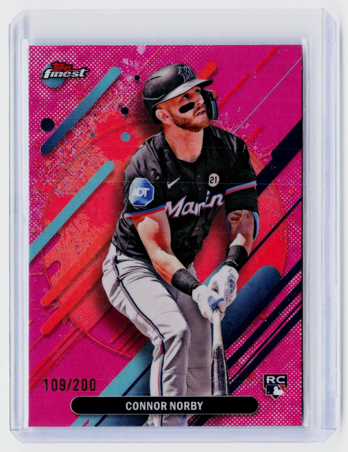 2025 Topps Finest Connor Norby RC #207 Serial Numbered 109/200 - front