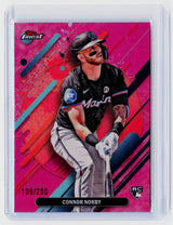 2025 Topps Finest Connor Norby RC #207 Serial Numbered 109/200 - front