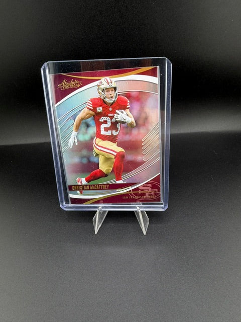 2024 Panini Absolute Football Christian McCaffrey #49 49ers - front