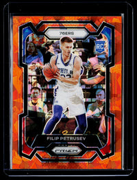 2023-24 Panini Prizm Basketball Filip Petrusev #282 Rookie Card - front