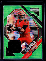 2023 Panini Prizm Football Joe Burrow Prizm Jerseys PIY-JBW Cincinnati Bengals - front