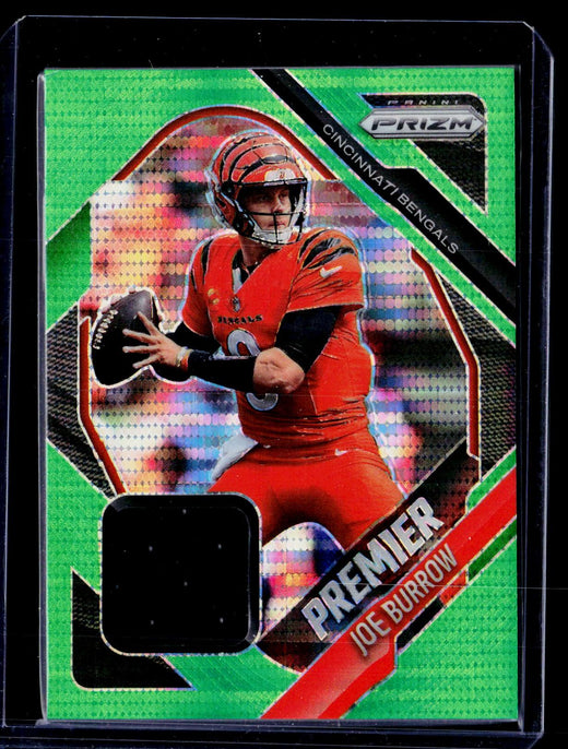 2023 Panini Prizm Football Joe Burrow Prizm Jerseys PIY-JBW Cincinnati Bengals - front