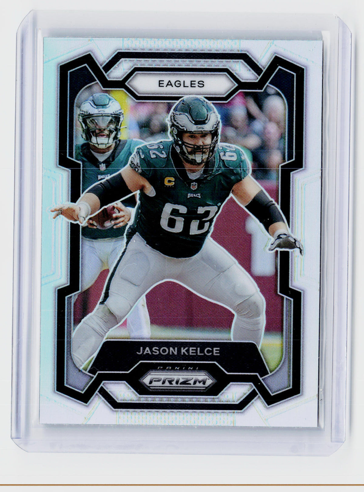 2023 Panini Prizm Football Jason Kelce #245 Philadelphia Eagles - front