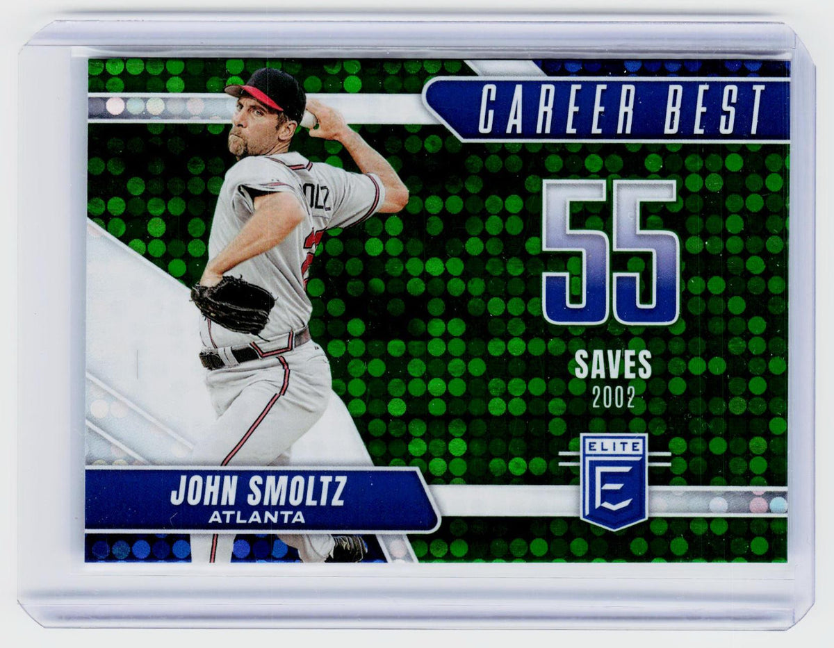 2026 Panini Donruss Elite Baseball Career Best #6 John Smoltz Atlanta Braves - front