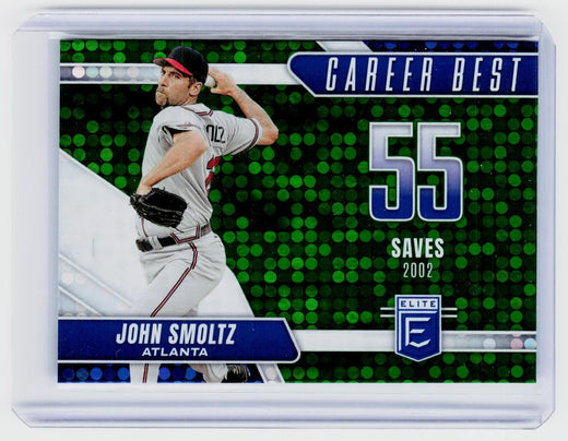 2026 Panini Donruss Elite Baseball Career Best #6 John Smoltz Atlanta Braves - front