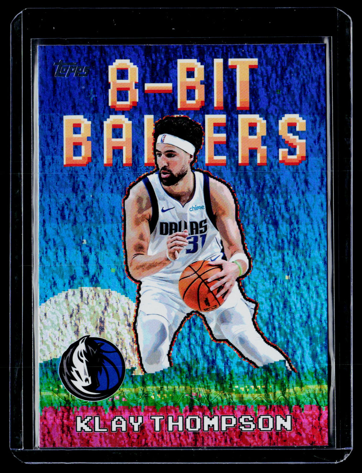 2025-26 Topps 8-Bit Ballers Klay Thompson #8B-15 Dallas Mavericks - front