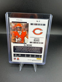 2024 Panini Contenders Optic Season Ticket DJ Moore #9 Bears - back