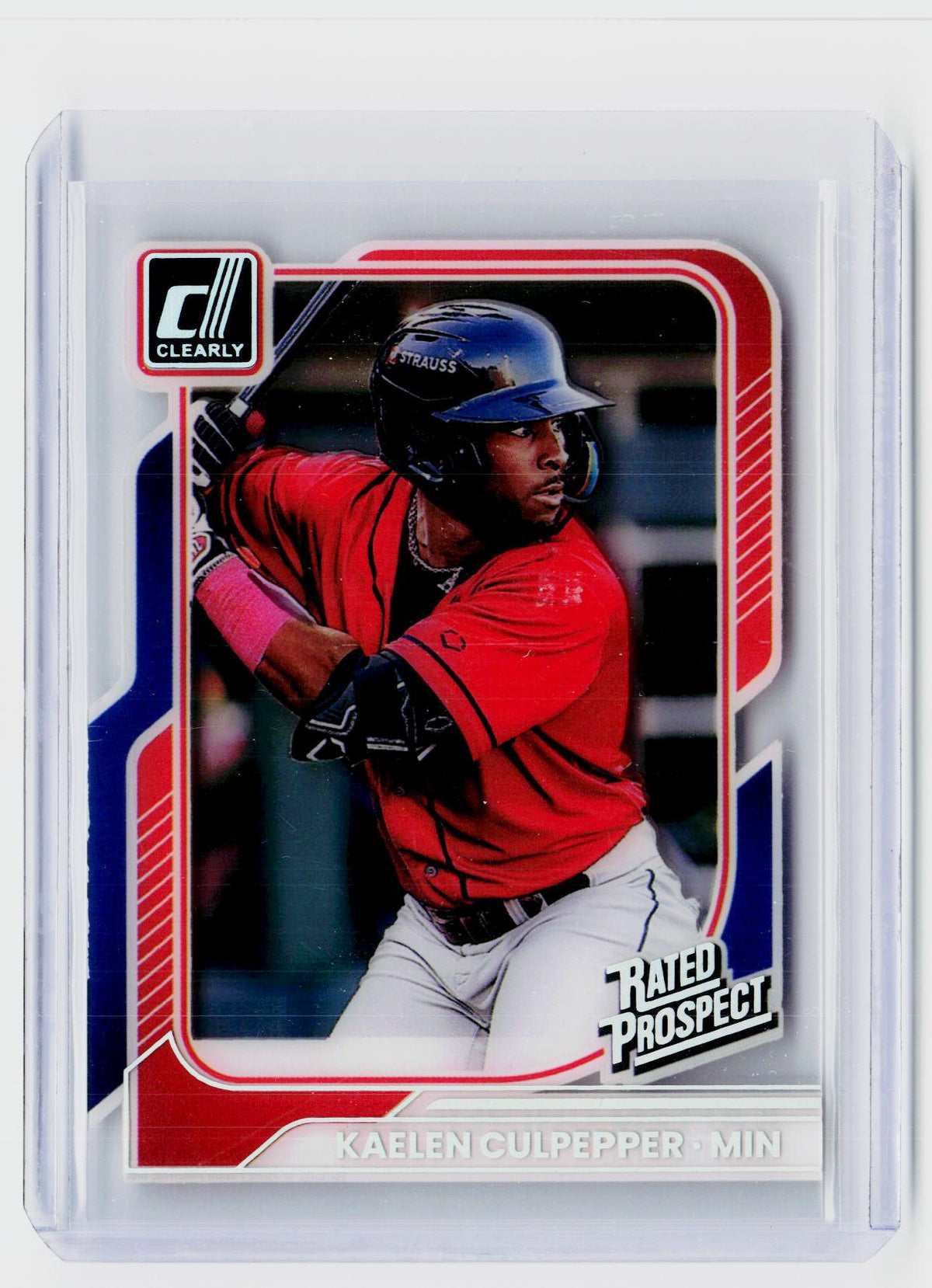 2026 Panini Donruss Clearly Rated Prospect Kaelen Culpepper #146 Minnesota Twins - front