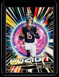 2025 Panini Luminance Football FUZION Rome Odunze #7 Chicago Bears - front