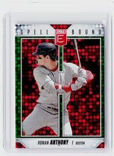 2026 Panini Donruss Elite Baseball Spellbound Roman Anthony #29 Boston Red Sox - front