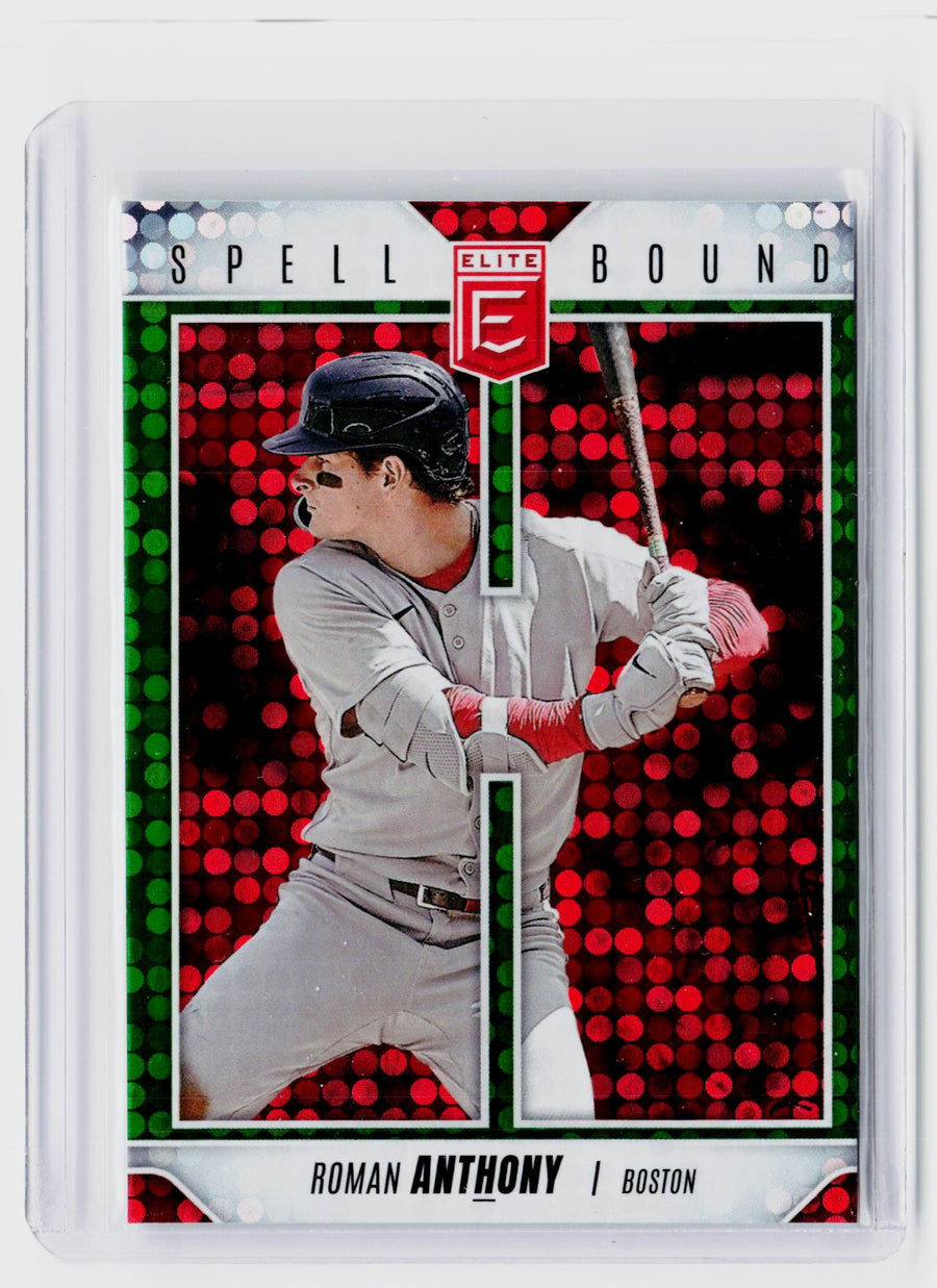 2026 Panini Donruss Elite Baseball Spellbound Roman Anthony #29 Boston Red Sox - front