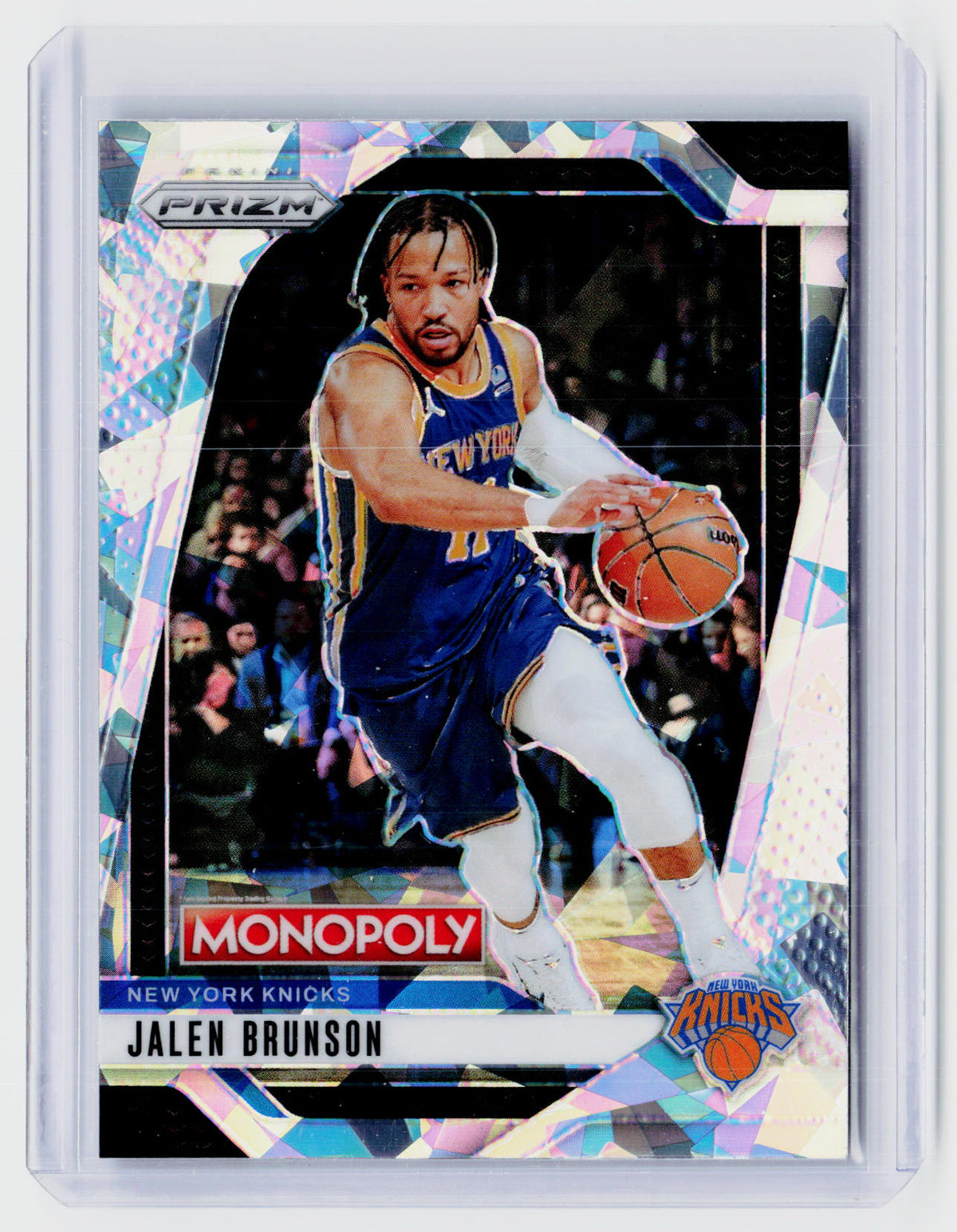 2024-25 Panini Prizm Basketball Monopoly #40 Jalen Brunson New York Knicks - front