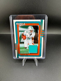 2025 Panini Donruss Threads Tyreek Hill Miami Dolphins DTH-THL Memorabilia Card - front
