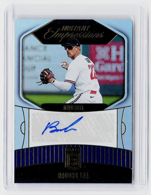 2026 Panini Donruss Elite Instant Impressions Brooks Lee Autograph #IIS-BL - front