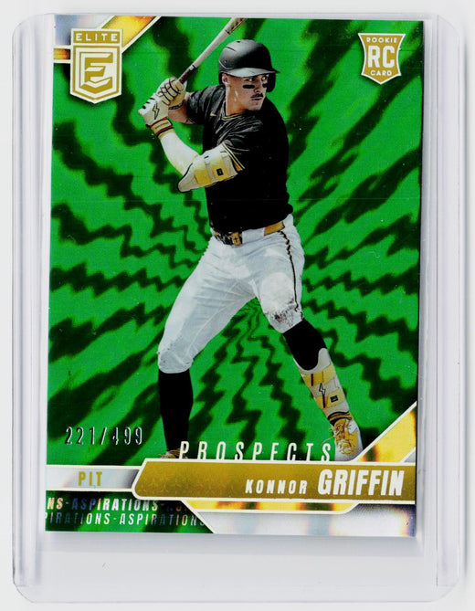 2026 Panini Donruss Elite Prospects Aspirations Konnor Griffin RC #165 /499 - front