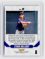 2026 Panini Donruss Elite Spellbound Ethan Holliday #39 Colorado Rockies - back