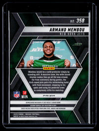 2025 Panini Mosaic Football Armand Membou Rookie #358 Mosaic Green - back