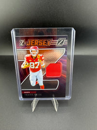 2024 Panini Zenith Travis Kelce Z-Jersey #ZJ23 Kansas City Chiefs - front
