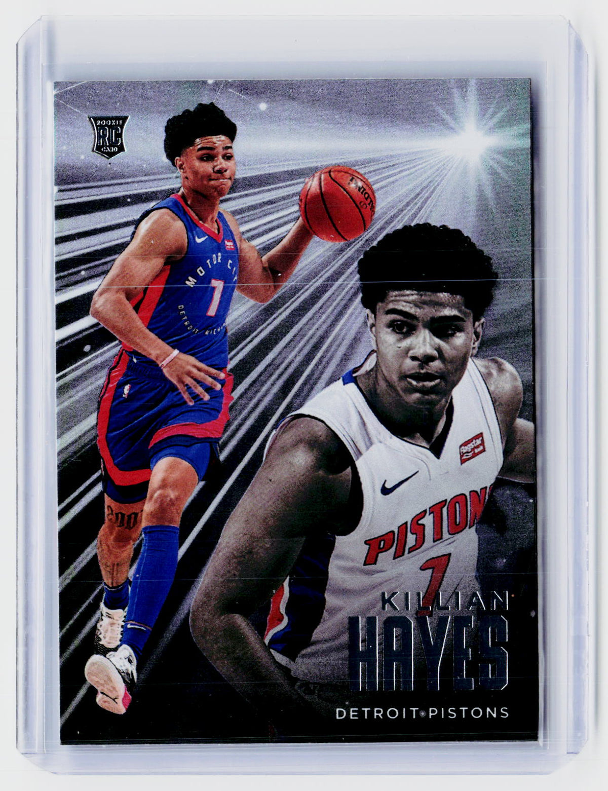 2020-21 Panini Chronicles Essentials Killian Hayes #218 Rookie Card - front