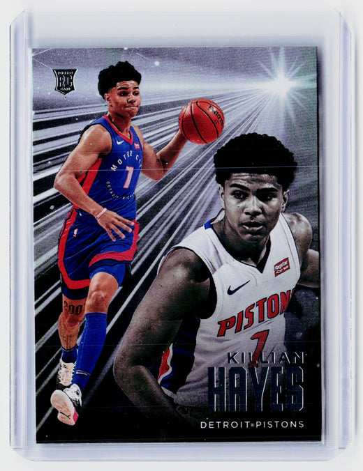 2020-21 Panini Chronicles Essentials Killian Hayes #218 Rookie Card - front