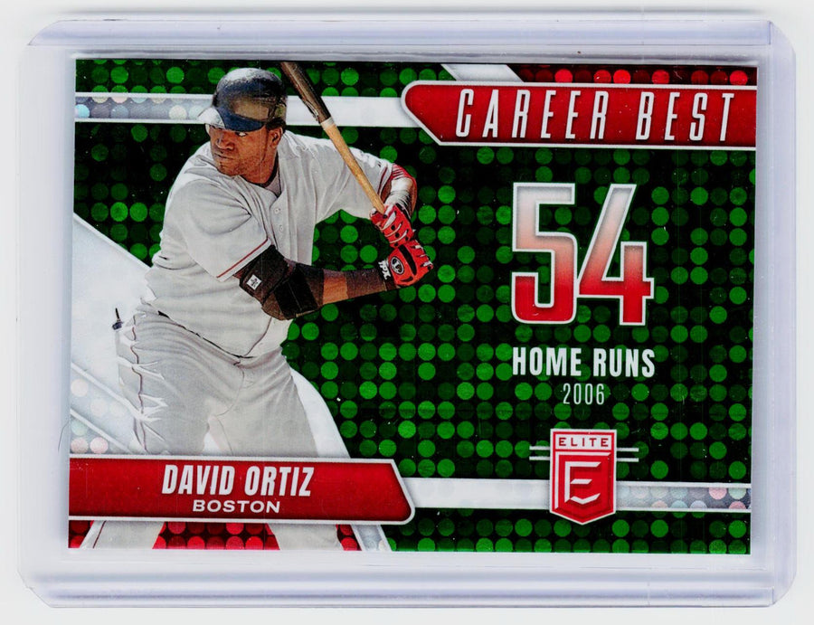 2026 Panini Donruss Elite Baseball Career Best #12 David Ortiz - front