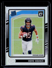 2024 Panini Donruss Optic Rated Rookie Rome Odunze #286 Chicago Bears holo - front
