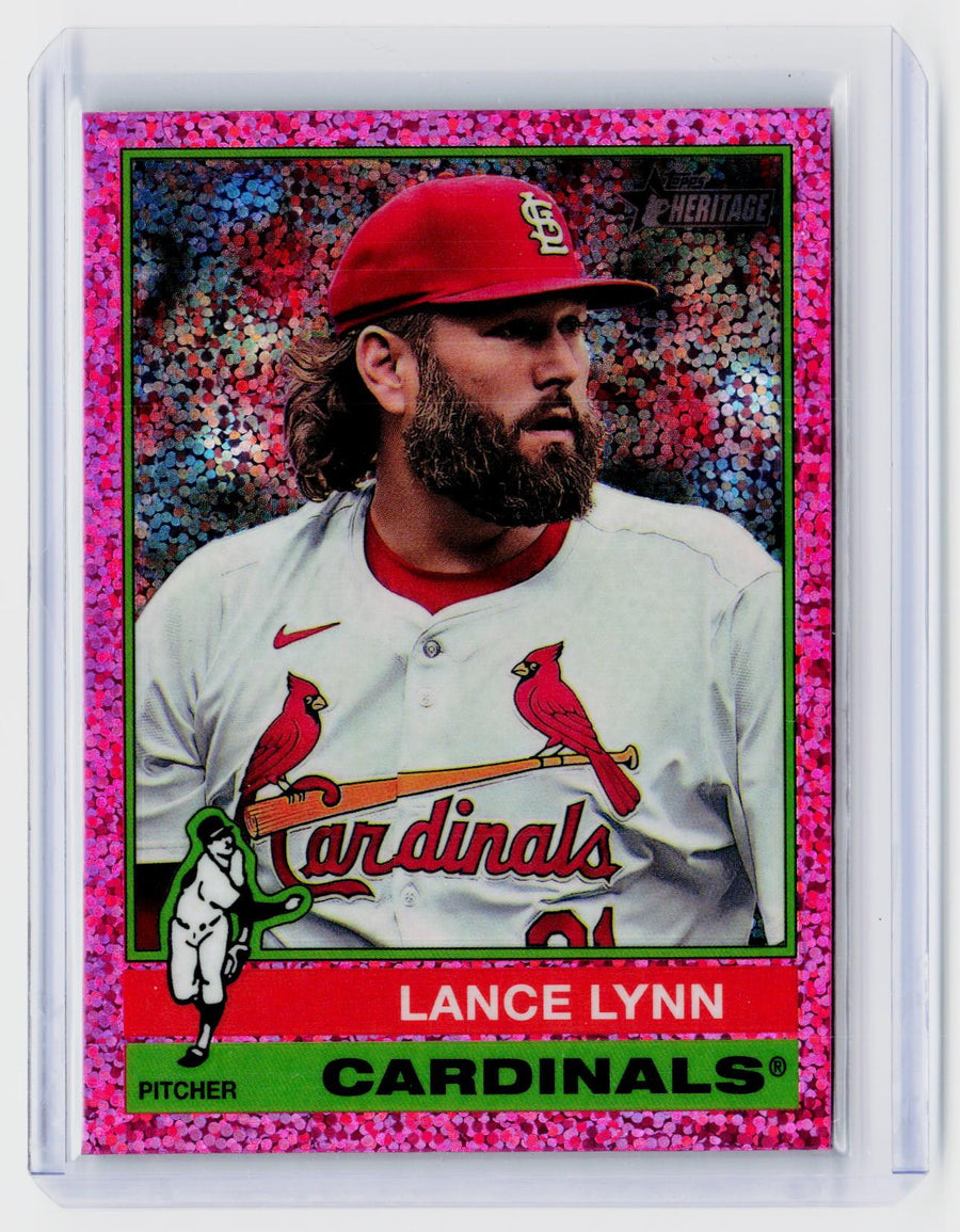 2025 Topps Heritage Lance Lynn #318 St. Louis Cardinals - front