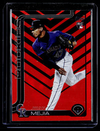 2025 Topps Update Series Juan Mejia RC #US285 Colorado Rockies - front