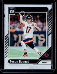 2024 Panini Donruss Optic Football Tyson Bagent #32 Chicago Bears - front