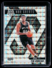 2024-25 Panini Mosaic NBA Greats Tim Duncan #291 San Antonio Spurs - front