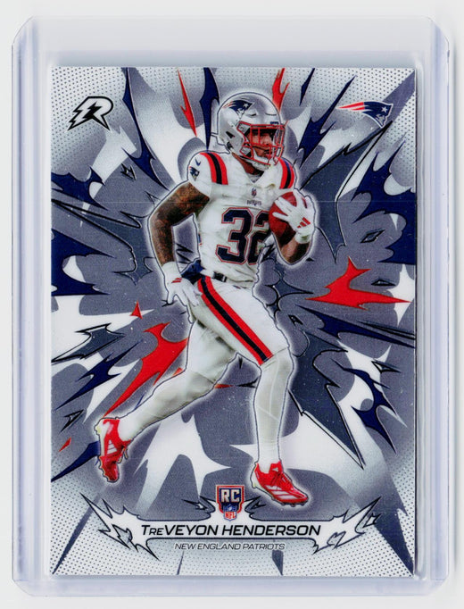 2026 Topps Football TreVeyon Henderson RC #159 New England Patriots - front
