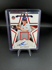 2025 Panini Stars & Stripes Baseball Checklist — Stars and Stripes Signature Materials - front