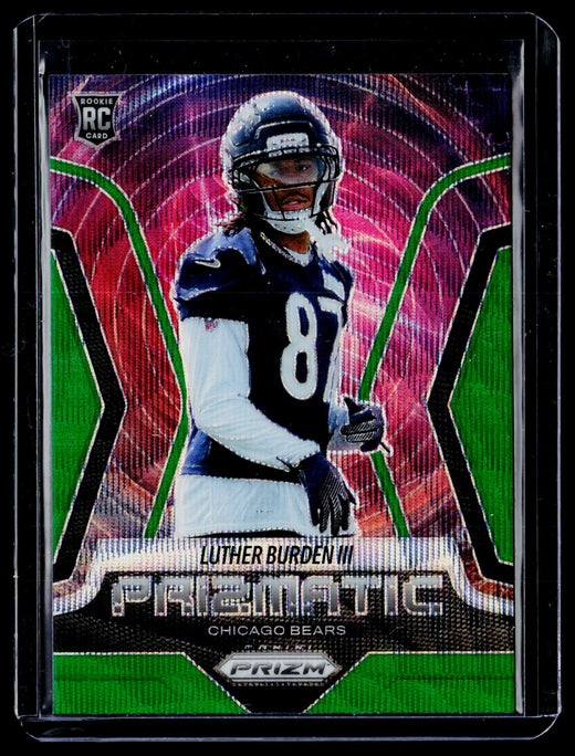 2025 Panini Prizm Football Luther Burden III Rookie Card #18 Chicago Bears - front