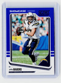 2018 Panini Score Football Showcase Philip Rivers #176 99/99 - front