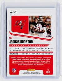 2018 Panini Score Football Showcase Jameis Winston #301 /99 - back