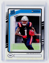 2024 Panini Donruss Football Ja'Lynn Polk Rated Rookie #373 New England Patriots - front
