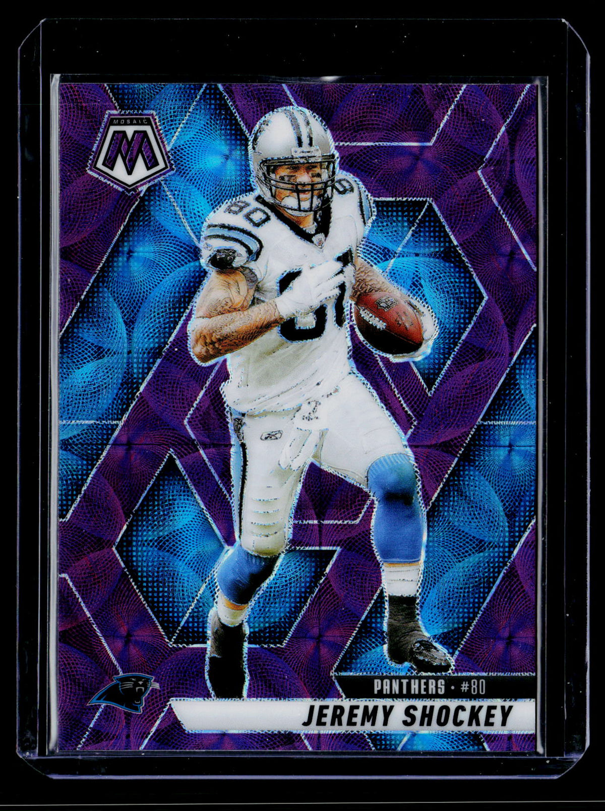 2025 Panini Mosaic Football Jeremy Shockey #129 Carolina Panthers - front