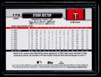 2026 Topps Chrome Logofractor Edition #173 Byron Buxton Blue Refractor /150 - back