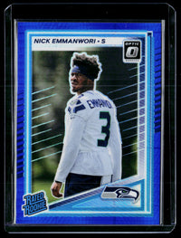 2025 Panini Donruss Optic Rated Rookie Nick Emmanwori #277 Seahawks - front