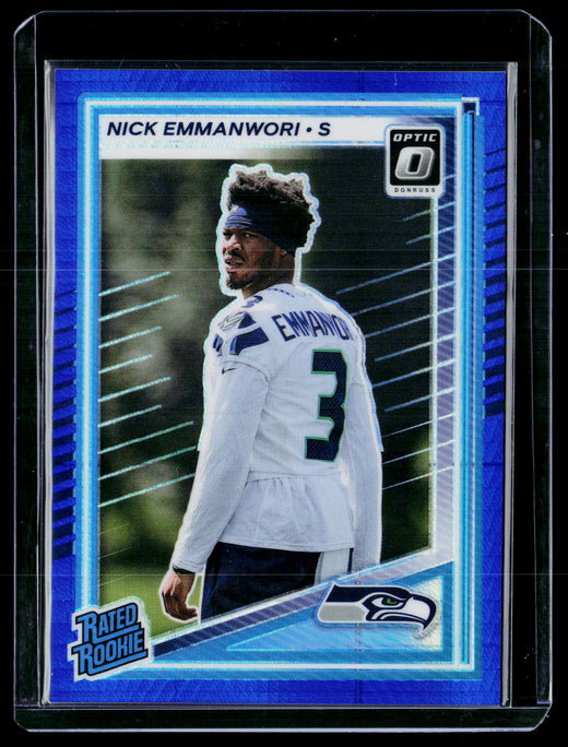 2025 Panini Donruss Optic Rated Rookie Nick Emmanwori #277 Seahawks - front