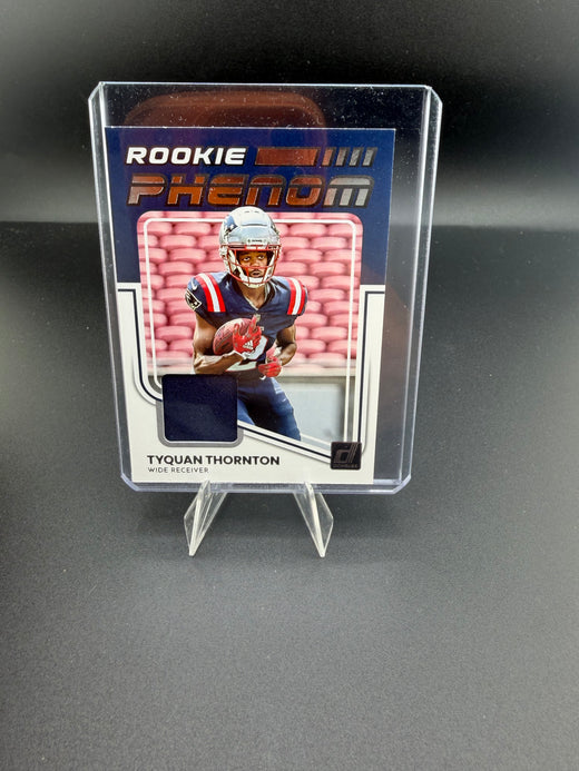 2022 Panini Donruss Rookie Phenom Jerseys Tyquan Thornton RPJ-21 - front