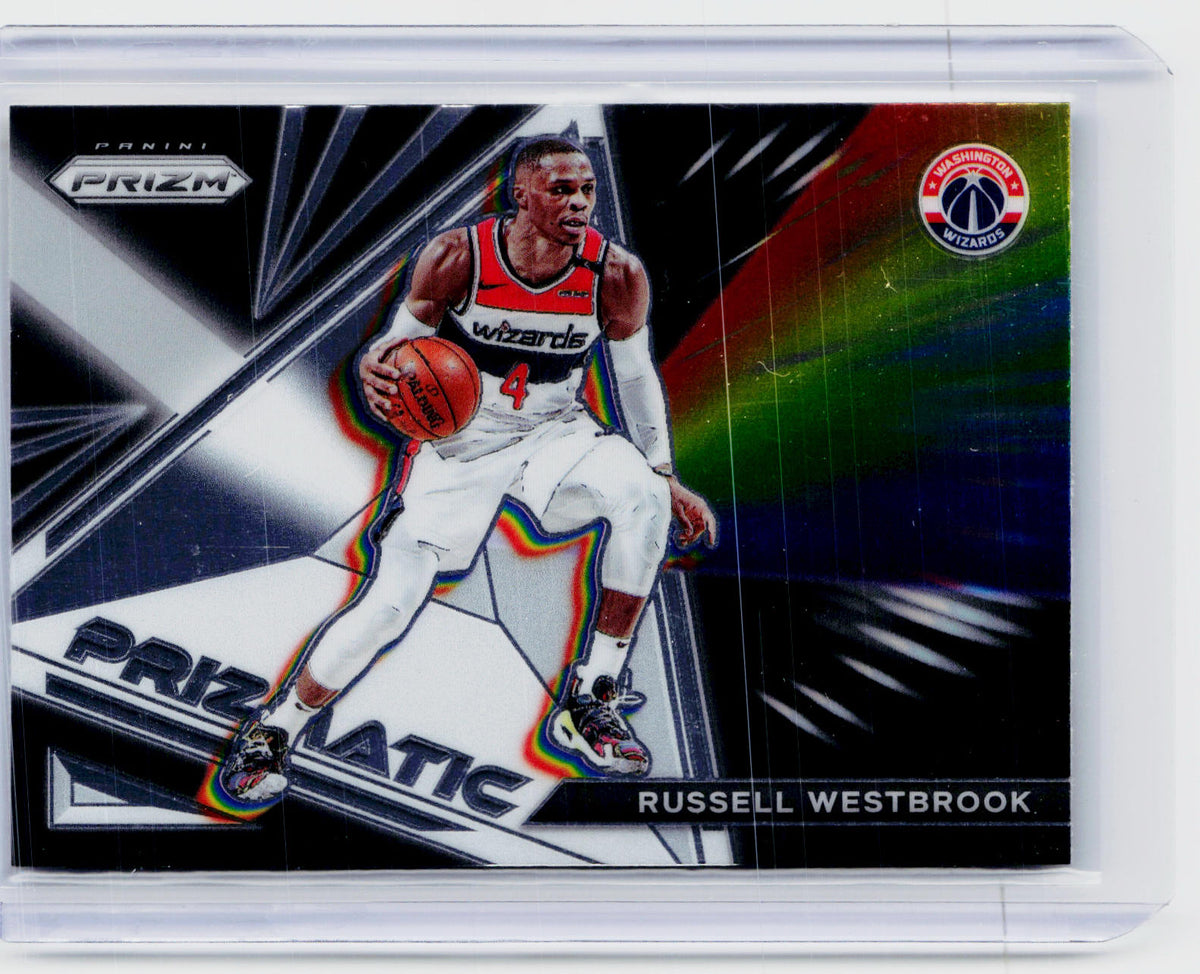 2021-22 Panini Prizm Russell Westbrook #23 Washington Wizards - front