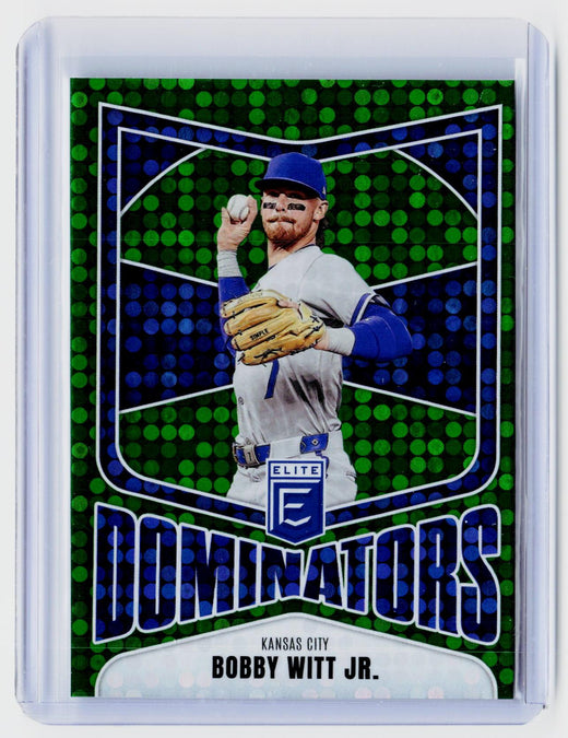 2026 Panini Donruss Elite Dominators Bobby Witt Jr. Kansas City Royals #1 - front